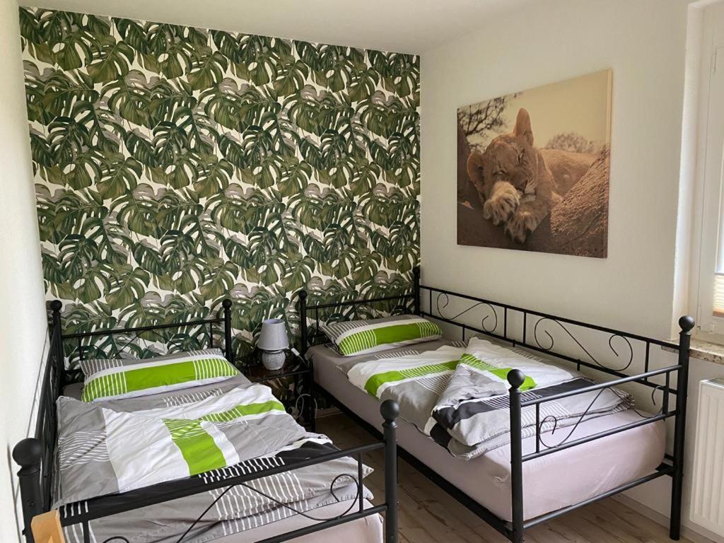 Familienfreundliche Ferienwohnung Maria Duderstadt Exteriér fotografie